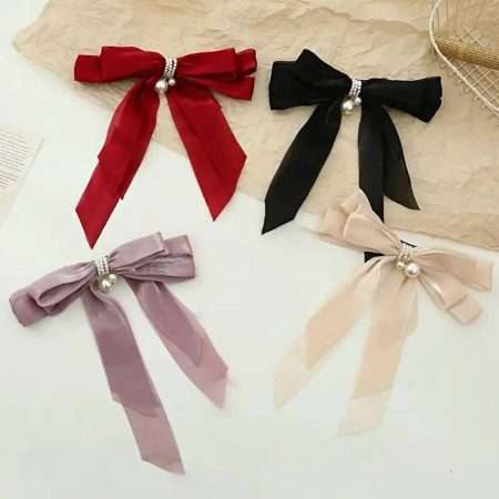 Bowknot Ribbon Style Hair Clip