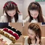 fabric hair clips