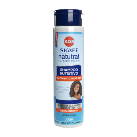 Nutritive Shampoo Deep Treatment – SOS Skafe Natutrat | شامبو مغذّي بعلاج عميق – سكافيه ناتوترات (300ml)