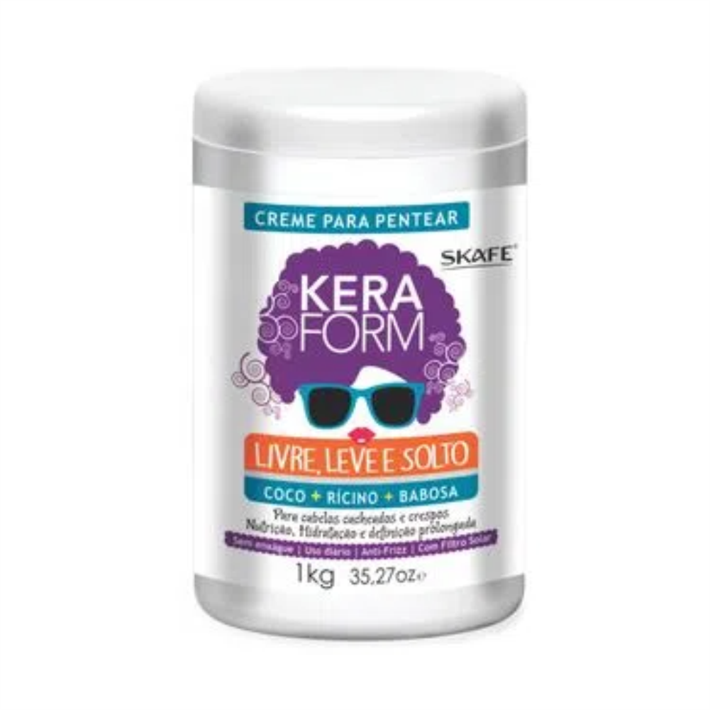 7898658620892 Kera Form Livre, Leve e Solto – Free, Light, Loose - Leave In