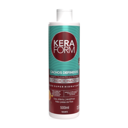 Keraform Defined Curls Super Hydrating Conditioner – Skafe | بلسم كيرافورم لتحديد الكيرلي وترطيب عميق – سكافيه (500ml)