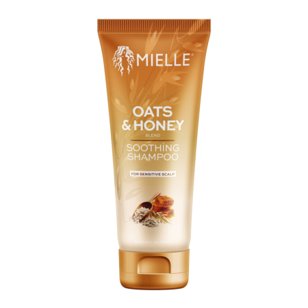 Mielle Oats & Honey Soothing Shampoo – Gentle, Hydrating Cleanser for Sensitive Scalp – 237 ml