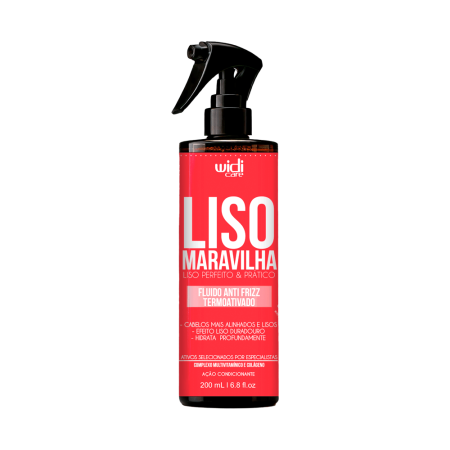 Widi Care Liso Maravilha Thermoactive Anti-Frizz Fluid – Smooth & Protect – 200ml